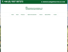 Tablet Screenshot of irrigation-uk.com